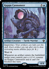 Canhoneiro Kappa / Kappa Cannoneer - Magic: The Gathering - MoxLand